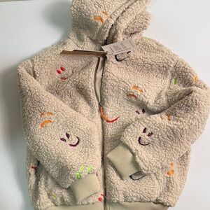 Kids Molo Teddy Bear Jacket Sz 10 NWT